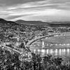 Budapest schwarz-weiß von Manfred Voss, Schwarz-weiss Fotografie
