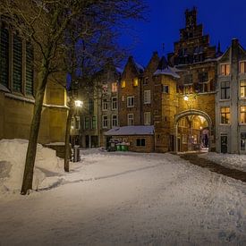 Sint Stevenskerkhof, Nijmegen winter editie van Mario Visser