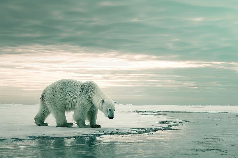 Eisbär von Poster Art Shop