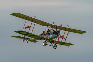 Replik der Königlichen Flugzeugfabrik B.E. 2f.