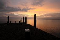 Coucher de soleil sur Ameland/Harbour Nes par Rinnie Wijnstra Aperçu