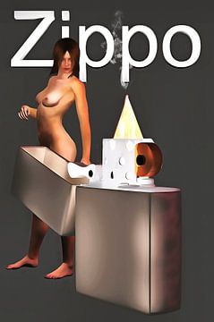 Pop Art – Zippo von Jan Keteleer