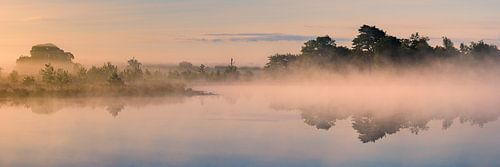 Panorama zonsopkomst Aekingerzand