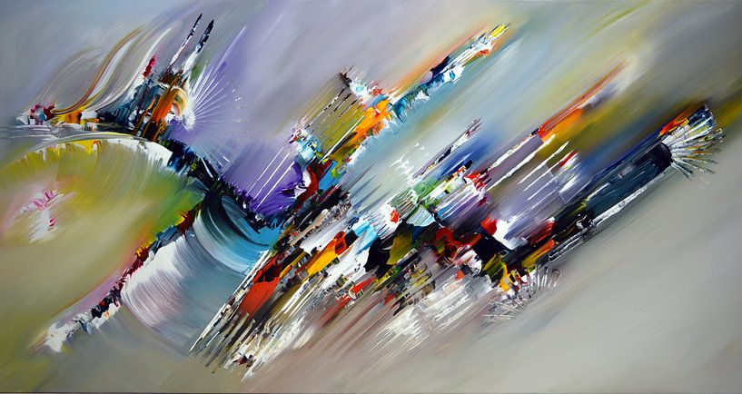 Abstract Light by Gena Theheartofart
