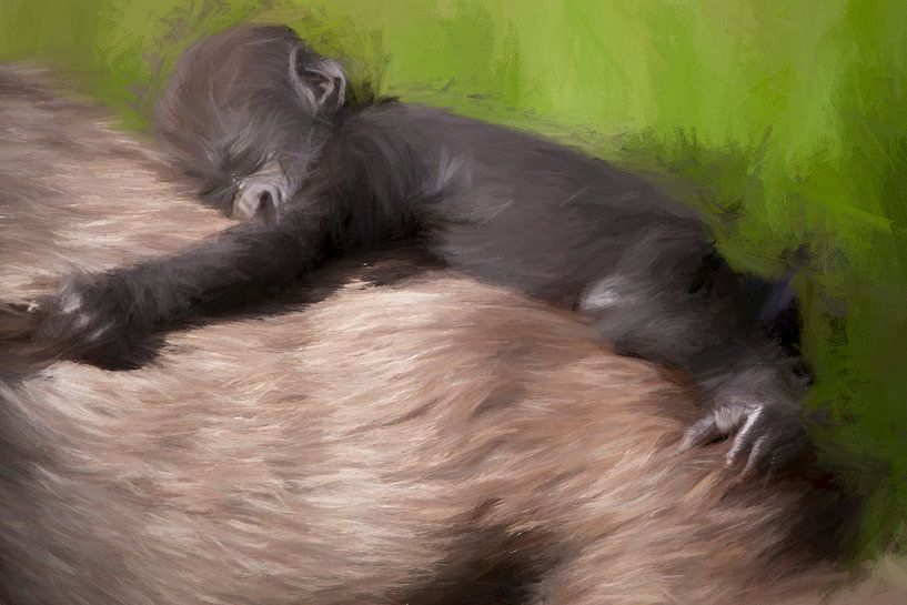 Gorilla baby! by Michar Peppenster