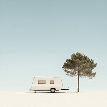 Einfaches Camping | Minimal Art