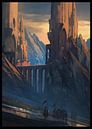 Landschap van Salsa art thumbnail