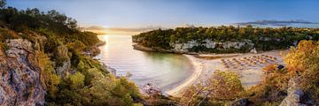 Sunrise in the bay of Cala Llombards on the island of Mallorca by Voss Fine Art Fotografie
