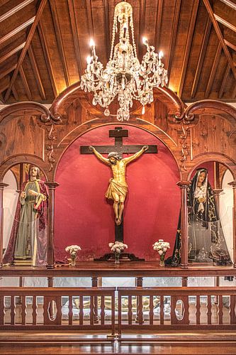 Intérieur de l'église d'Arrecife, capitale de Lanzarote.