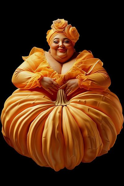 Femme citrouille par Egon Zitter