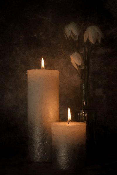 Kerzenlicht von Elly van Veen