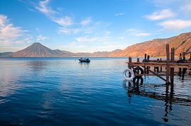 Guatemala: Meer van Atitlán (Panajachel) von Maarten Verhees