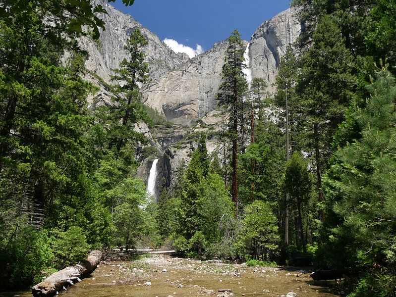 Parc national de Yosemite, chutes supérieures et inférieures par Moniek van Rijbroek