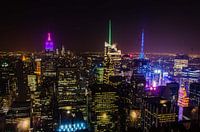 New York by night