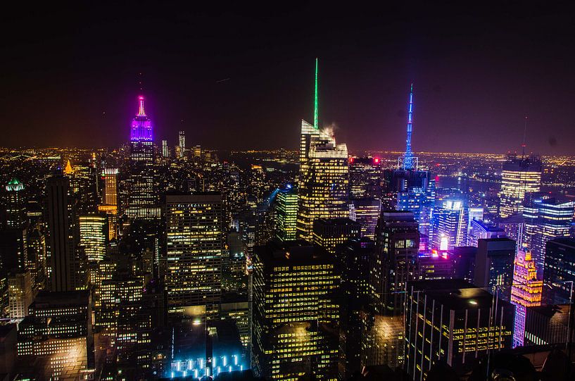 New York by night by Jose Gieskes
