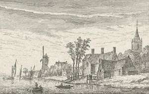 Abraham Rademaker, Ansicht von Moordrecht, 1631