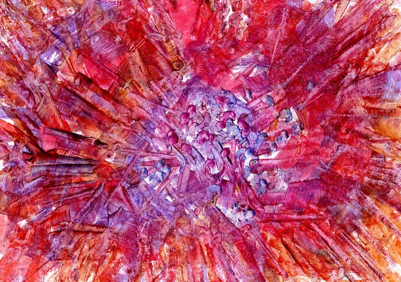 Passionate soul flower by MY HAPPY SOUL ART