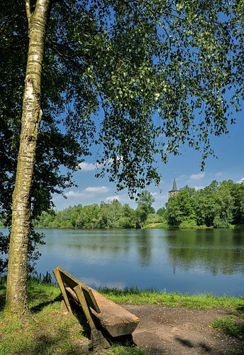 au bord du lac Borner, dans la réserve naturelle de Tantelbruch, à Brüggen, dans la région du Bas-Rhin sur Peter Eckert