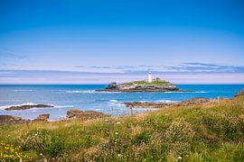 Lighthouse Godrevy by Kok and Kok