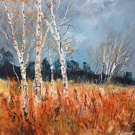 Pappeln im Herbst von pol ledent