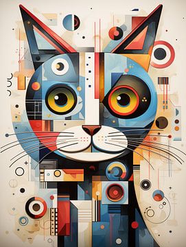 Kat abstract van Imagine