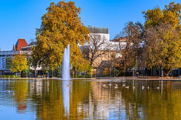 BADEN-WÜRTTEMBERG : STUTTGART PALEISTUINEN van Photoart-Naegele