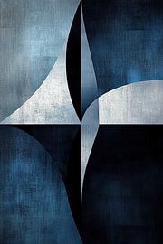 Blue Geometric | Deep Blue Mystery by Zen and More