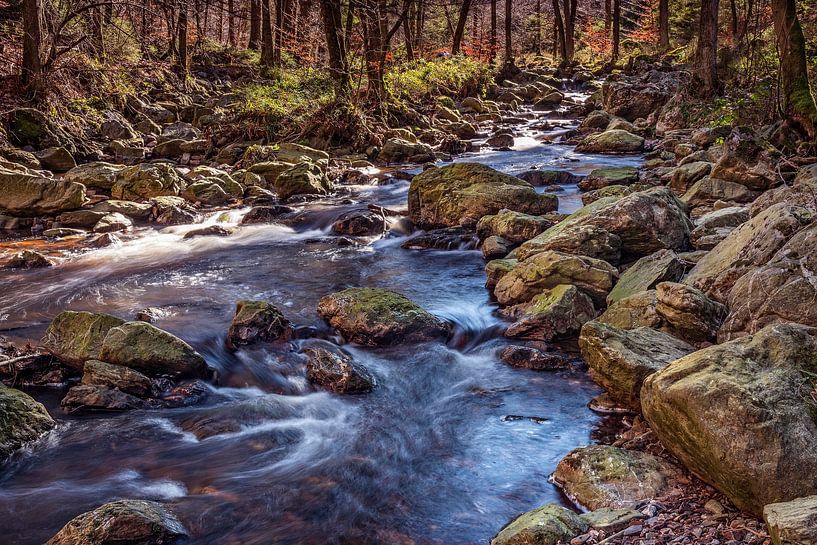 Mountain river La Hoëgne by Rob Boon