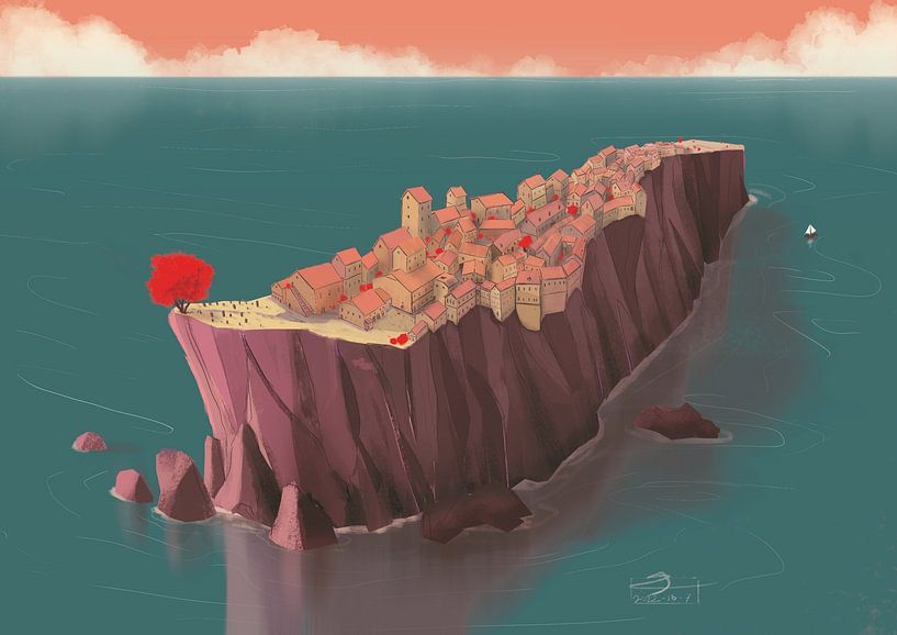 Ville de Cliff par Jan Jaap Weerheijm