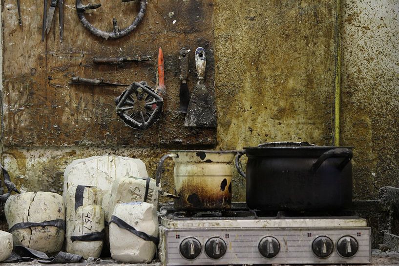 Cuisine industrielle d'une fonderie de bronze par Robin Jongerden