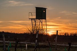 High stand at sunset by AK - Night and Day Photography