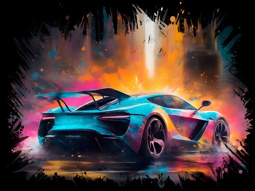 Coole sportwagen - gestroomlijnd