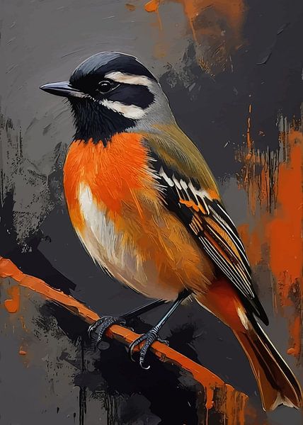 Common Redstart by MIROKKU