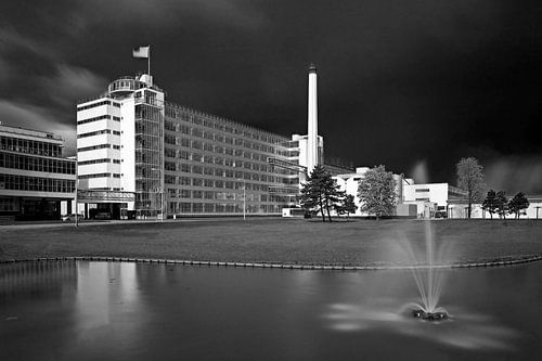 Van Nelle Factory black and white by Anton de Zeeuw
