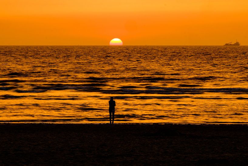 Zonsondergang by Filip Vanluchene