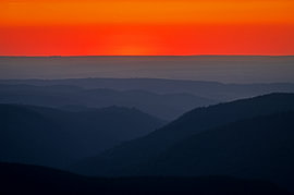 Sunset at the Hohneck by Dick Hoogenboom