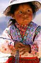 Peruvian Girl van Gert-Jan Siesling thumbnail