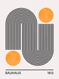 Bauhaus poster 1 van Vitor Costa