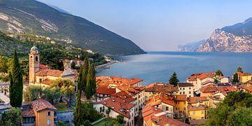 Vue de Torbole sur le lac de Garde en Italie du Nord sur Voss Fine Art Fotografie