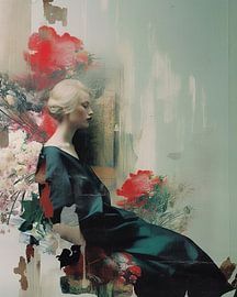 Collage vintage "Fleurs" sur Studio Allee