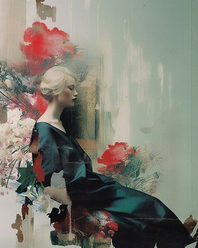 Collage vintage "Fleurs"