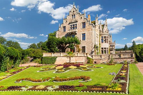 Altenstein Castle in summer