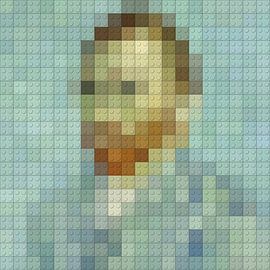 Selbstportrait von Nettsch .