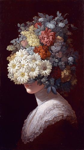 bloemen hoofd | Haar Vol Bloesem