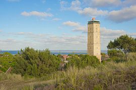 The Brandaris, Terschelling's famous square lighthouse. by Douwe Schut