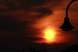 Silhouette zur Golden Hour von Mootjes