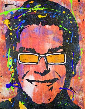 Elton JOHN Zonnebril van Kathleen Artist Fine Art