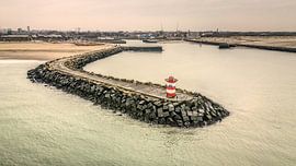 Harbour entrance by Arthur de Rijke