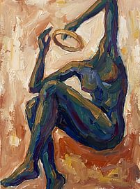 Woman with a Halo by HUGO