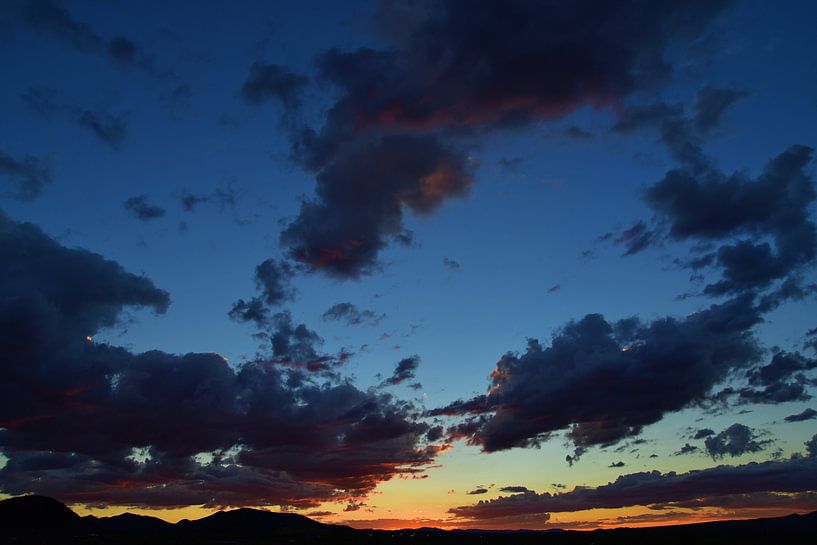 Zonsondergang Barstow van Rob Walburg